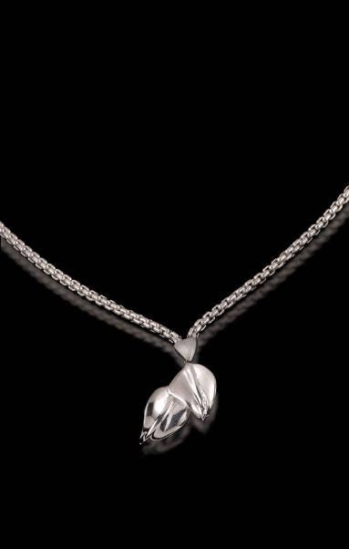 Leaves - The Itty Bitty Two-Leaf Necklace