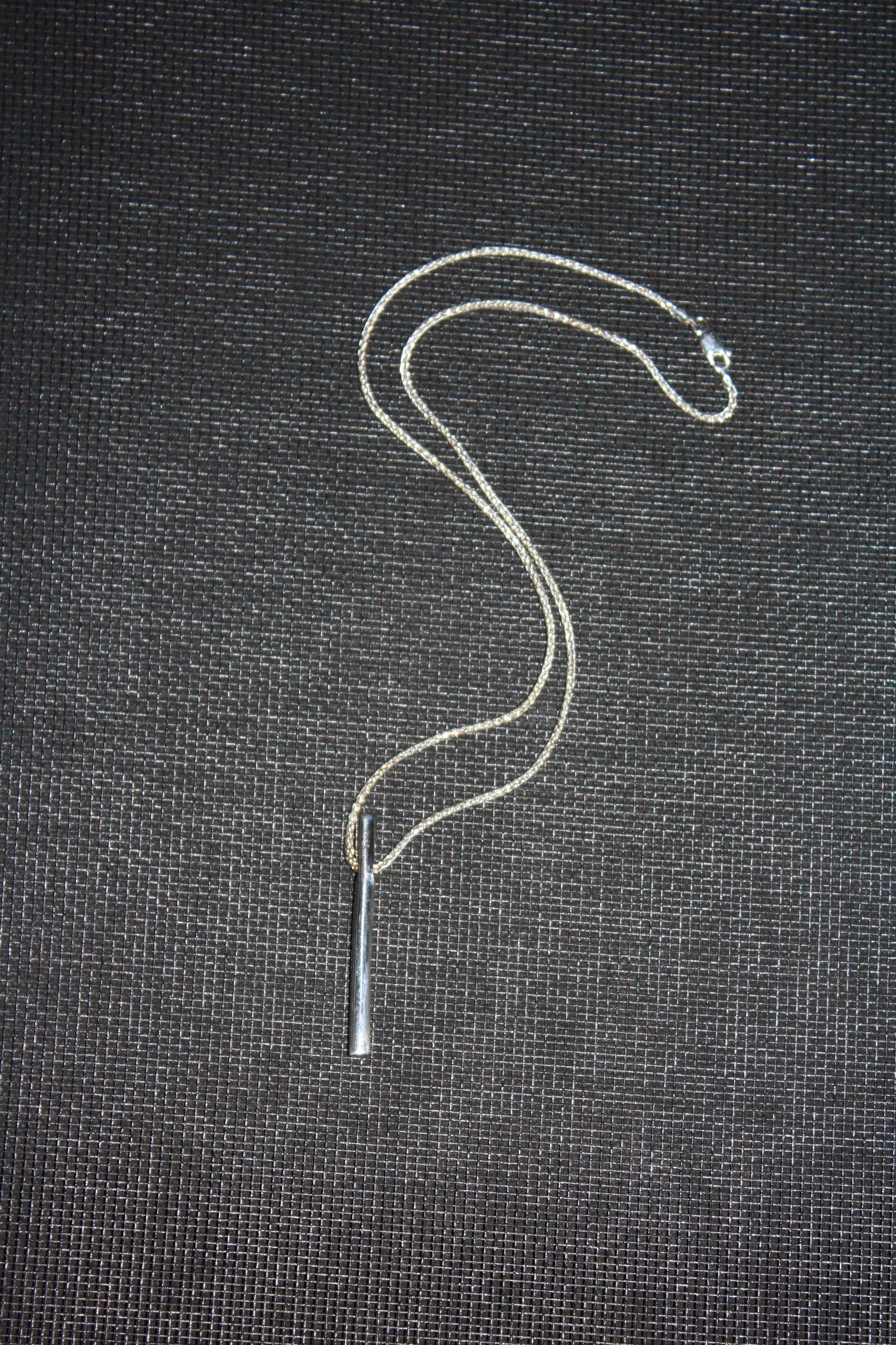 bar_single_sterling_silver_pendant_Necklace